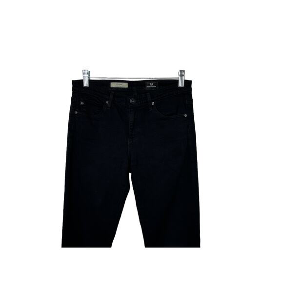AG Adriano Goldschmied The Prima Mid-Rise Cigarette Black Jeans Women's 25 - Picture 4 of 6